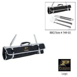Purdue Boilermakers 3 Piece BBQ Tote:  Sports & Outdoors