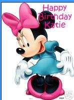Minnie Mouse edible cake image cake topper  