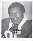 1968 1973 Chicago Bears Willie Holman Autograph Signed 