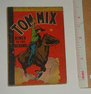   MIX Premium 1939 Whitman penny book Rides to the Rescue 32 pg mini