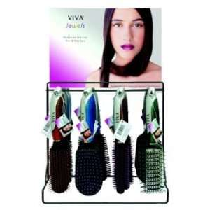  Viva Jewels Hairbrushes On Display Case Pack 144   346835 