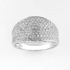Sterling Silver High Quality Shimmering Cubic Zirconia Micro Pave Set 