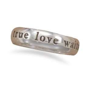  .925 Sterling Silver true Love Waits Ring Size Available 5 