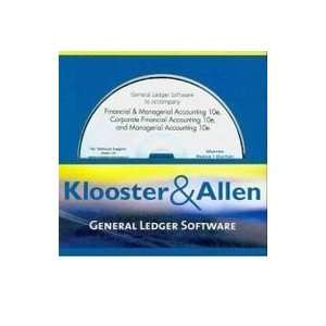  Klooster & Allens General Ledger Software for Warren 