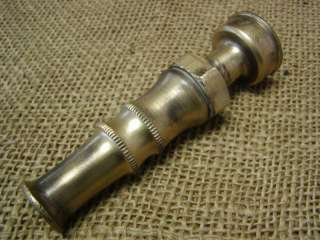 Vintage Italian Brass Nozzle Spigot > Antique Old Hose  