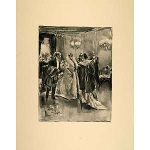  1893 Print Victorian Women Cloaks Albert Beck Wenzell 