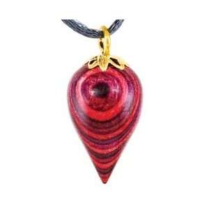  Red Hued Dragon`s Eye Mood Pendant: Office Products
