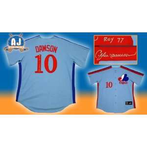    Signed Andre Dawson Jersey   Montreal Expos 
