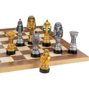   Royalty Chess set King Tut and Queen Ankhesanamum