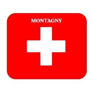  Switzerland, Montagny Mouse Pad 