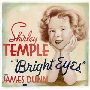  Bright Eyes Poster Movie 30x30 Shirley Temple James Dunn 