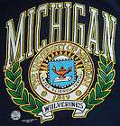   University of Michigan Wolverines Crewneck Sweatshirt Seal Mens M or L