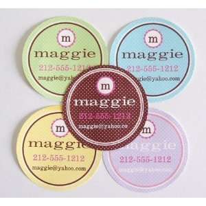    personalized multi colored moms business cards: Toys & Games