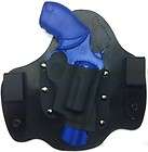   IWB Concealment Hybrid Leather/Kydex Holster Black Comfort Cut