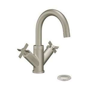  Moen S4711BN Solace 2 Handle Cross Handle High Arc Bathroom Faucet 