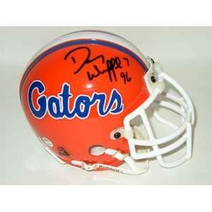 Danny Wuerffel signed Florida Gators Authentic Mini Helmet 96  