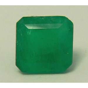  Natural Colombian Emerald Cut 1.72 Cts 