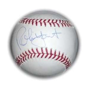  Robin Yount Autographed Ball   Rawling   Autographed 