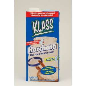 Klass Horchata Ready to Drink 32 oz:  Grocery & Gourmet 