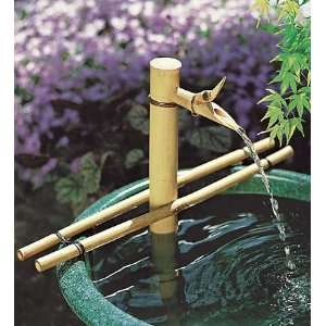  Crack Resistant Bamboo Fountain Kit with Anti Mold Finish 