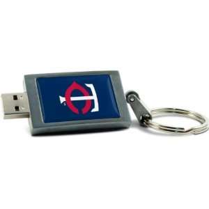  MINNESOTA TWINS KEYCHAIN 8GB USB DRIVE: Electronics