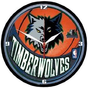  NBA Minnesota Timberwolves Team Logo Wall Clock: Home 