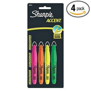  Sharpie Accent Mini Highlighter Four Color Set: Health 