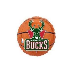  18 NBA Milwaukee Bucks Basketball   Mylar Balloon Foil 