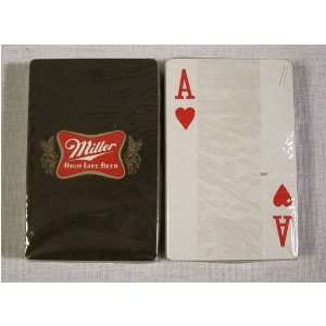  Black Miller High Life Beer Playing Card Deck Everything 