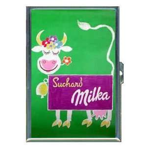 Milk Cow Switzerland Retro ID Holder, Cigarette Case or Wallet MADE 