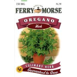   1327 Oregano Herb Seeds (150 Milligram Packet) Patio, Lawn & Garden