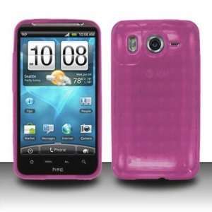   Cover Case for HTC Inspire 4G (AT&T) + Luxmo Brand Car Charger: Cell
