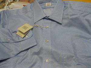 NWT IKE BEHAR SHIRT $89.50 LORD AND TAYLOR HIGRADE TAILORING FEATURES 
