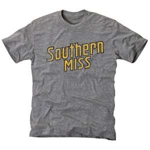  Southern Miss Golden Eagles Distressed Secondary Tri Blend 