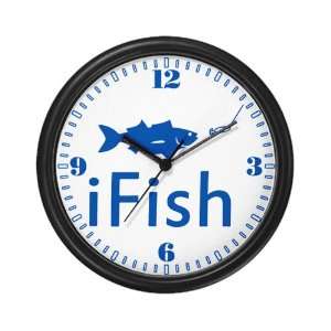  Wall Clock iFish Fishing Fisherman: Everything Else