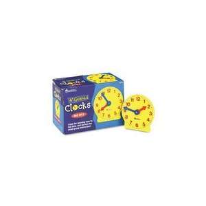  Learning Resources Set of Six 4 Geared Clocks, for 