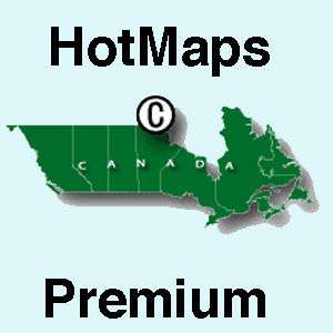 Navionics HotMaps Premium GPS Mapping Card Chip Canada CF/PREM C6 CF 