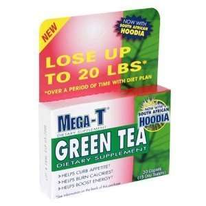  MEGA T Green Tea with Hoodia Caps    30 ct. Health 