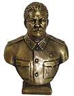 USSR bronze copper high bust of Joseph Stalin 19 cm