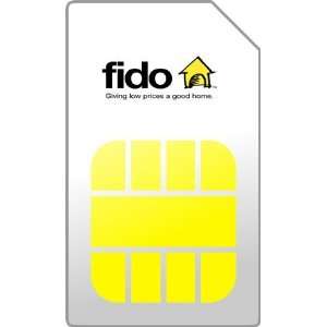  Fido SIM Card (Canada) Cell Phones & Accessories