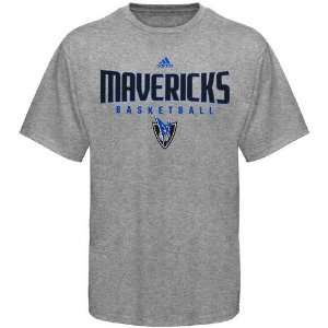  Dallas Mav T Shirts : Adidas Dallas Mavericks Ash Absolute 