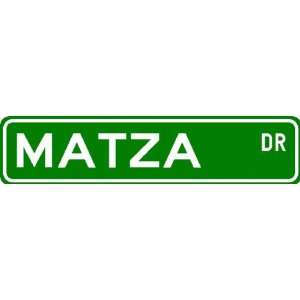 MATZA Street Sign ~ Personalized Family Lastname Sign ~ Gameroom 