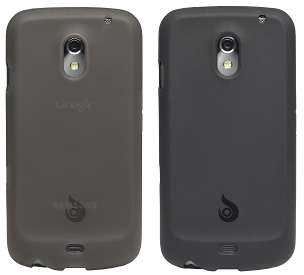 Diztronic Samsung Galaxy Nexus Matte Back TPU Case Gel Cover & Screen 