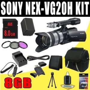  Sony NEX VG20H Interchangeable Lens HD Handycam Camcorder 
