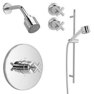  IQ Complete Shower Kit 13 with Cross Handle Finish: Ultra 