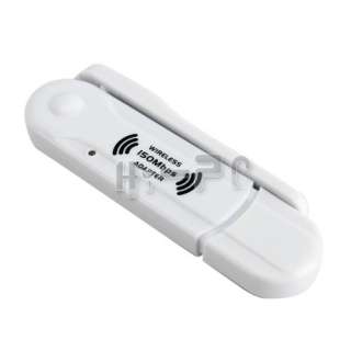   Wireless N Internet Network Adapter White for PC Win Vista Mac OS X