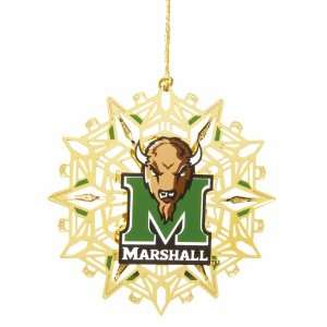  Baldwin Marshall UniversityáLogo 3 inch Sports Ornament 