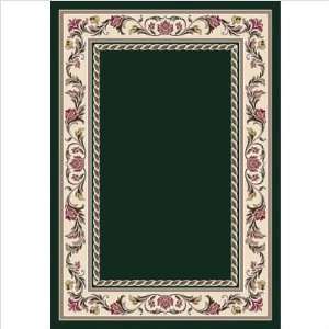 Signature Carved Ionica Emerald Rug Size: Square 77  
