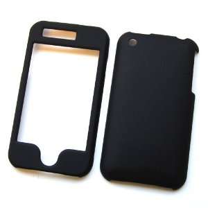  iPhone 3G & 3GS Rubberized Snap On Protector Hard Case (Without Belt 