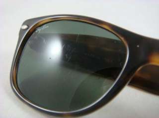 Vintage Ray Ban 2132 Wayfarer 902 Brown Tortoise Sunglasses  